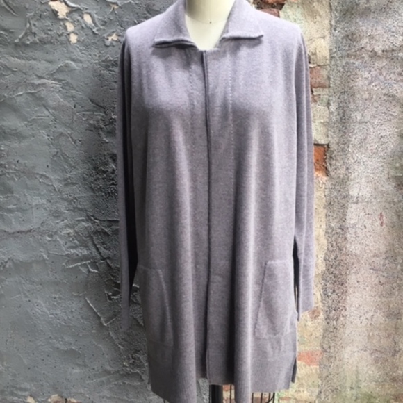 Repeat Cashmere Half long cardigan - Picture 2 of 8